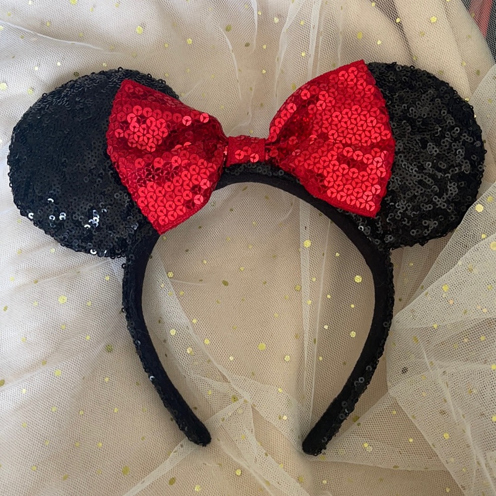 Disney Minnie Mouse Sequin Ears Headband